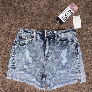 Jean shorts